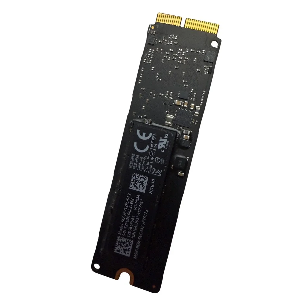Samsung 128GB SSD SSUBX MZ-JPV128S/0A2 M.2 NVMe Internal Solid State Drive Black